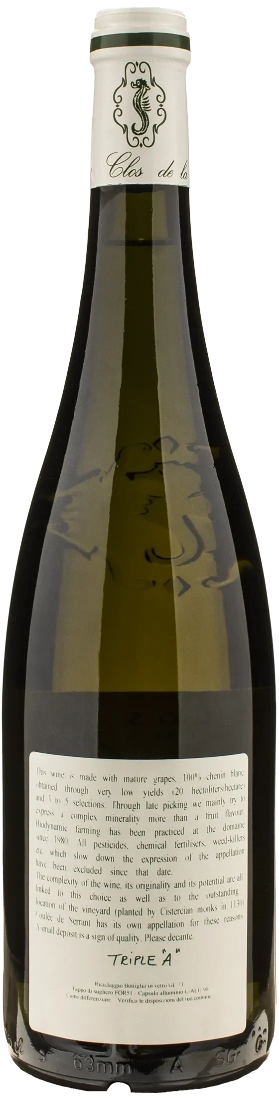 Nicolas Joly Coulee de Serrant 2023