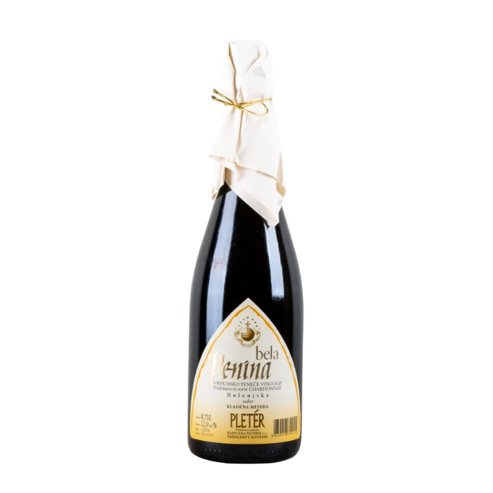 Pleterje Sekt Brut - Penina Bela klassische Methode