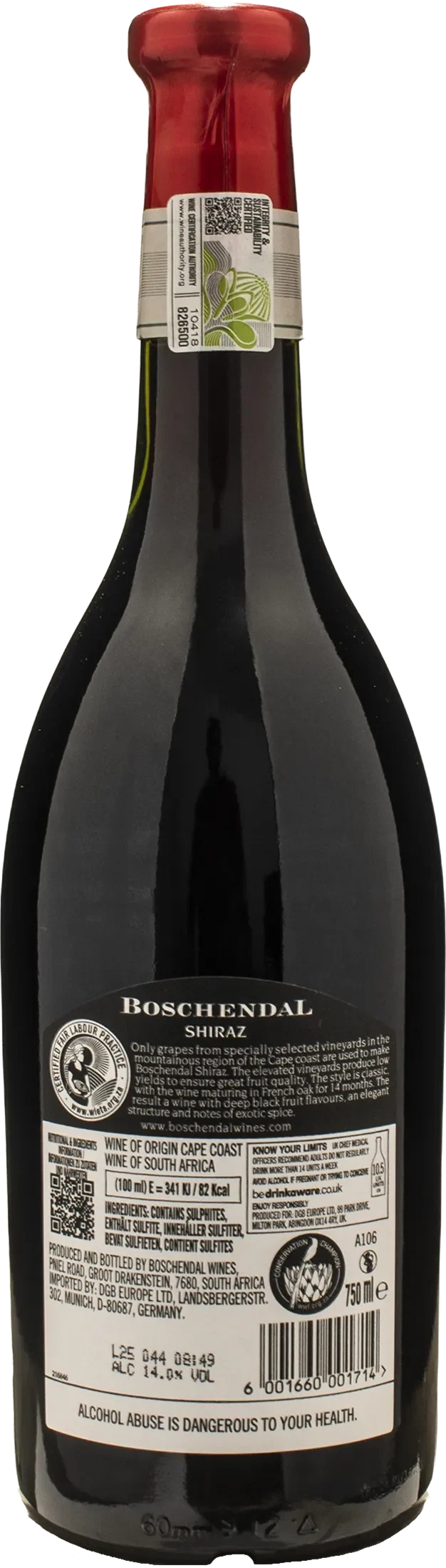 Boschendal 1685 Shiraz 2021