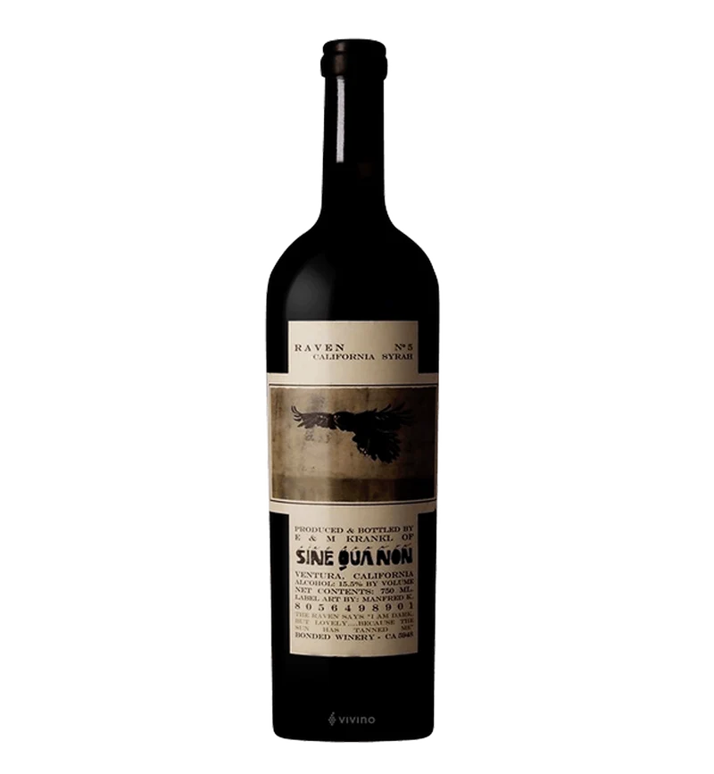 Sine Qua Non Raven No. 5 Syrah 2006