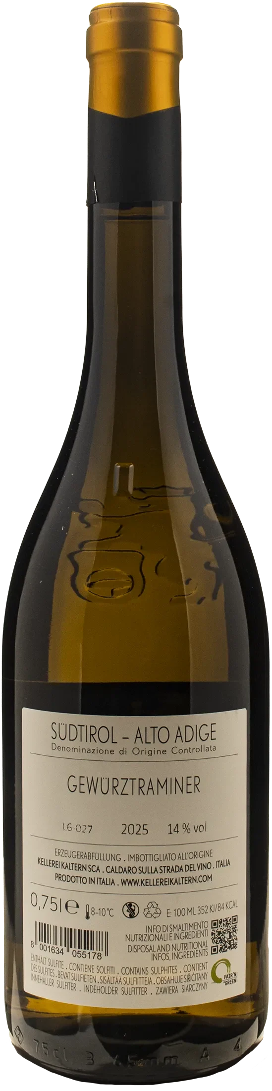 Caldaro Gewurztraminer 2025