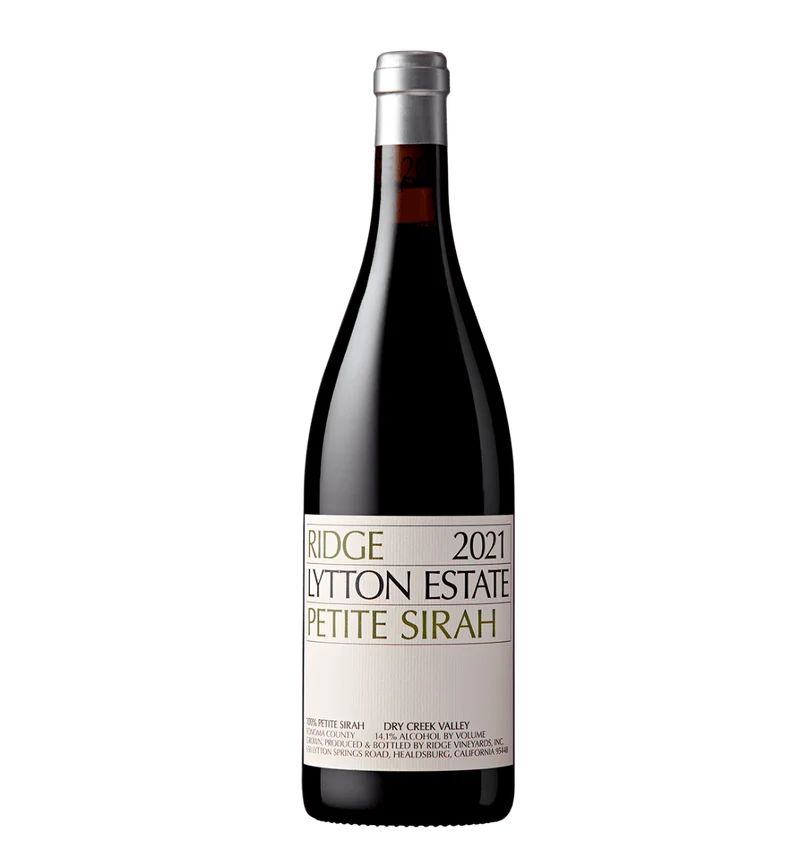 Ridge Vineyards Lytton Estate Petite Sirah 2021