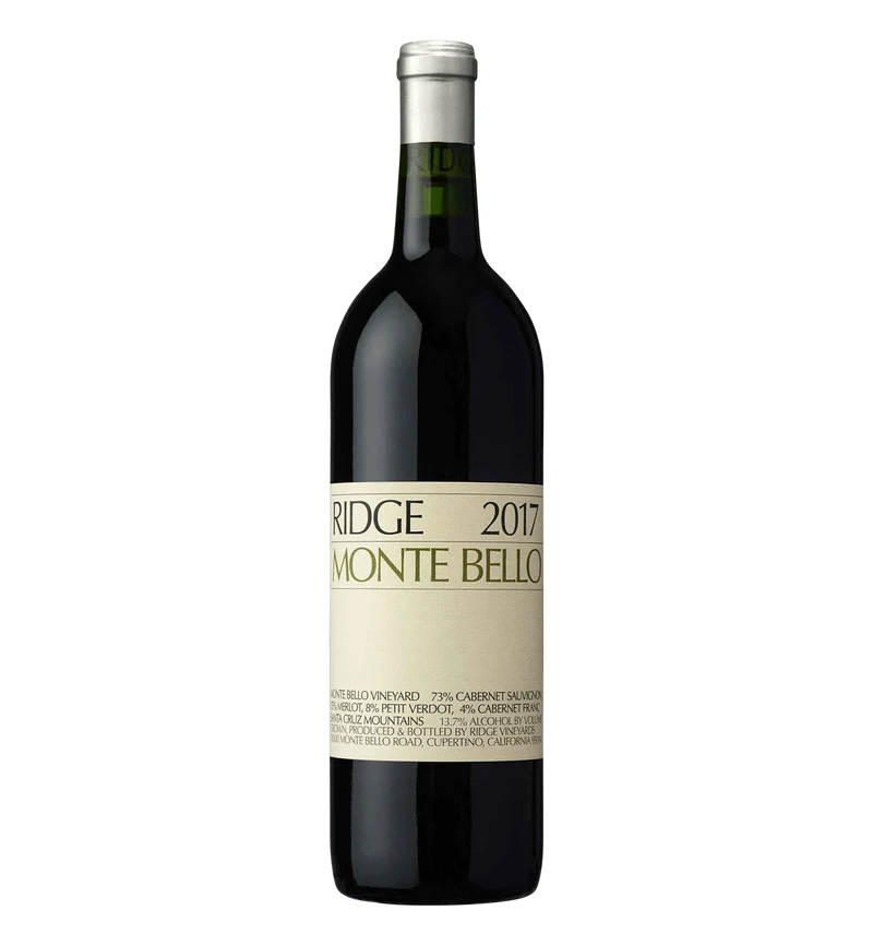 Ridge Vineyards Monte Bello Cabernet Sauvignon 2017