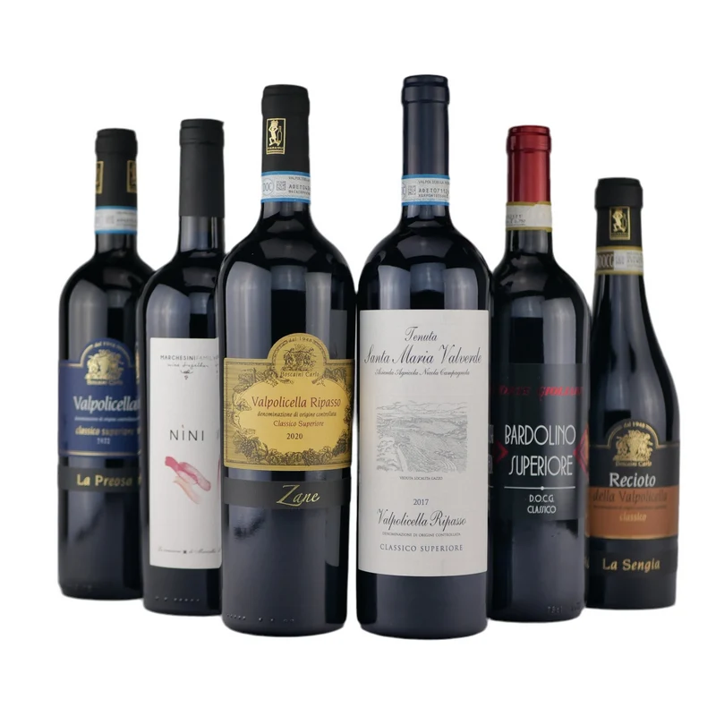 Deluxe Box Rotwein - 6er Box