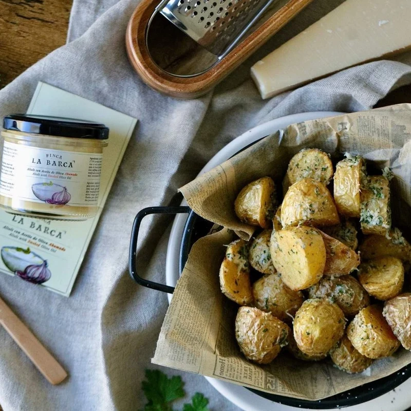 Aioli Sauce mit geräuchertem Olivenöl 120ml