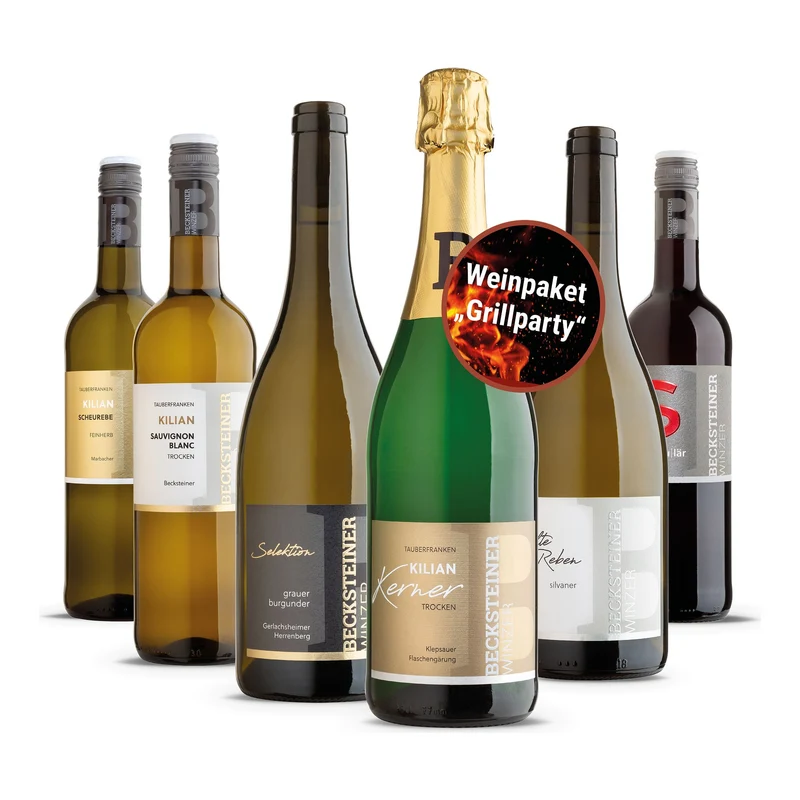 Weinpaket zur Grillparty