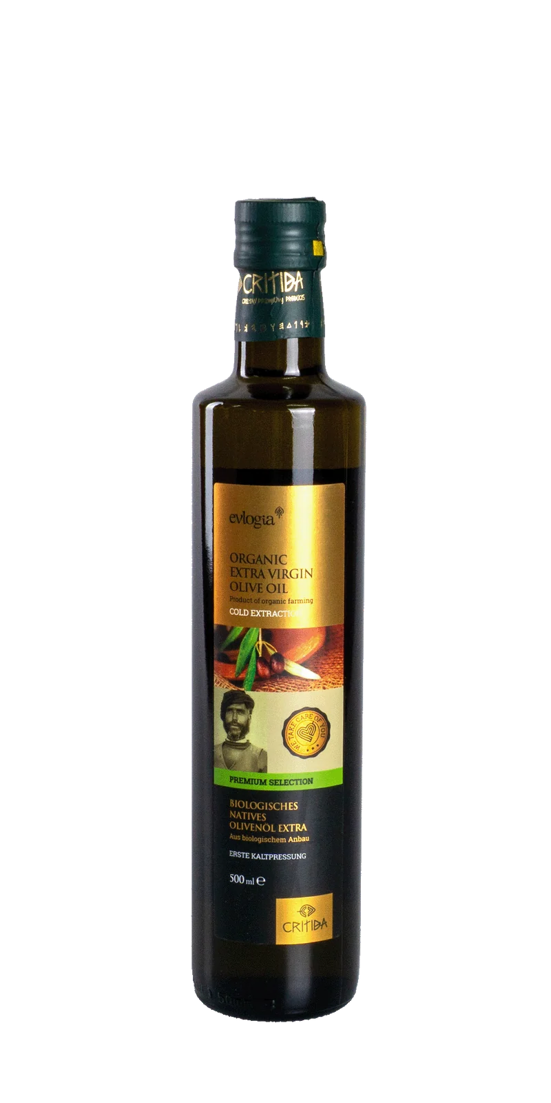 Evlogia Critida Natives Olivenöl Extra 0,5 l
