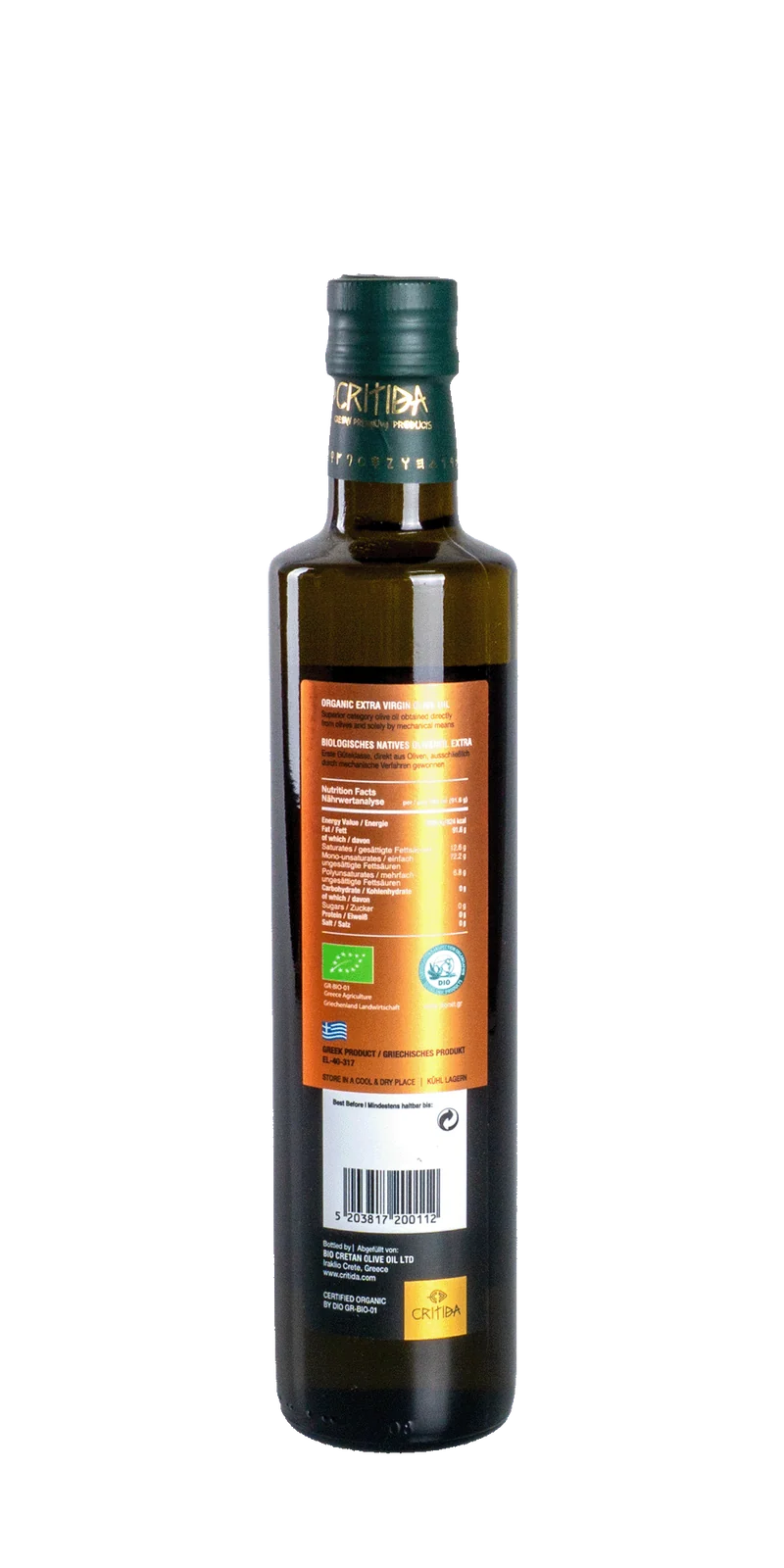 Evlogia Critida Natives Olivenöl Extra 0,5 l