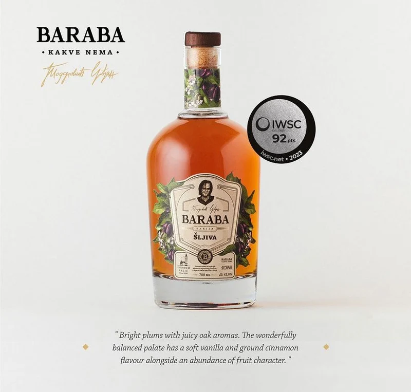 Podrum Palić Baraba Šljivovica Premium