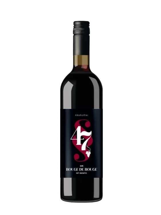 § 47 - Rouge de Rouge - alkoholfreier Rotwein