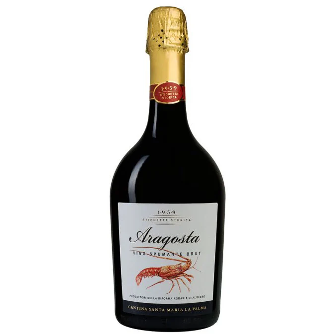 Aragosta Spumante Brut Vermentino di Sardegna D.O.C.