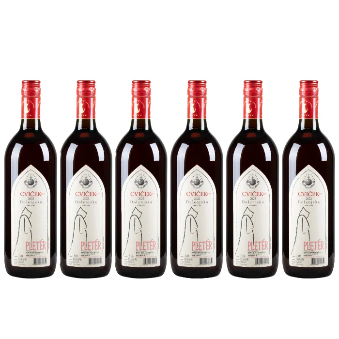 Pleterje Cvicek 2025 1 Liter im Paket, 6 Flaschen