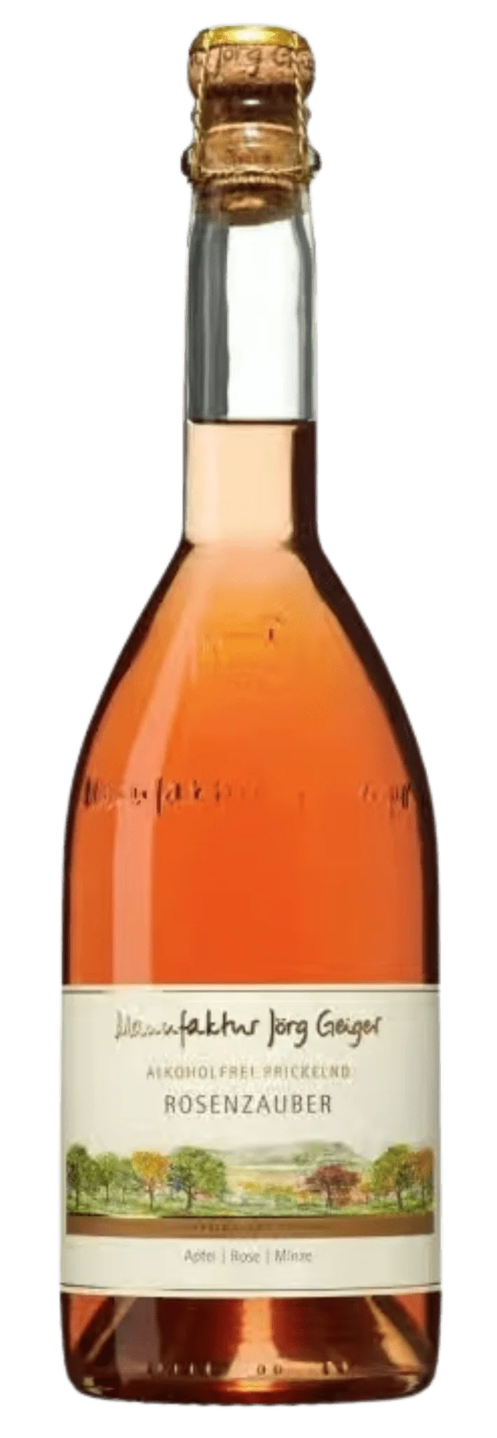 Manufaktur Jörg Geiger "Rosenzauber" alkoholfrei prickelnd