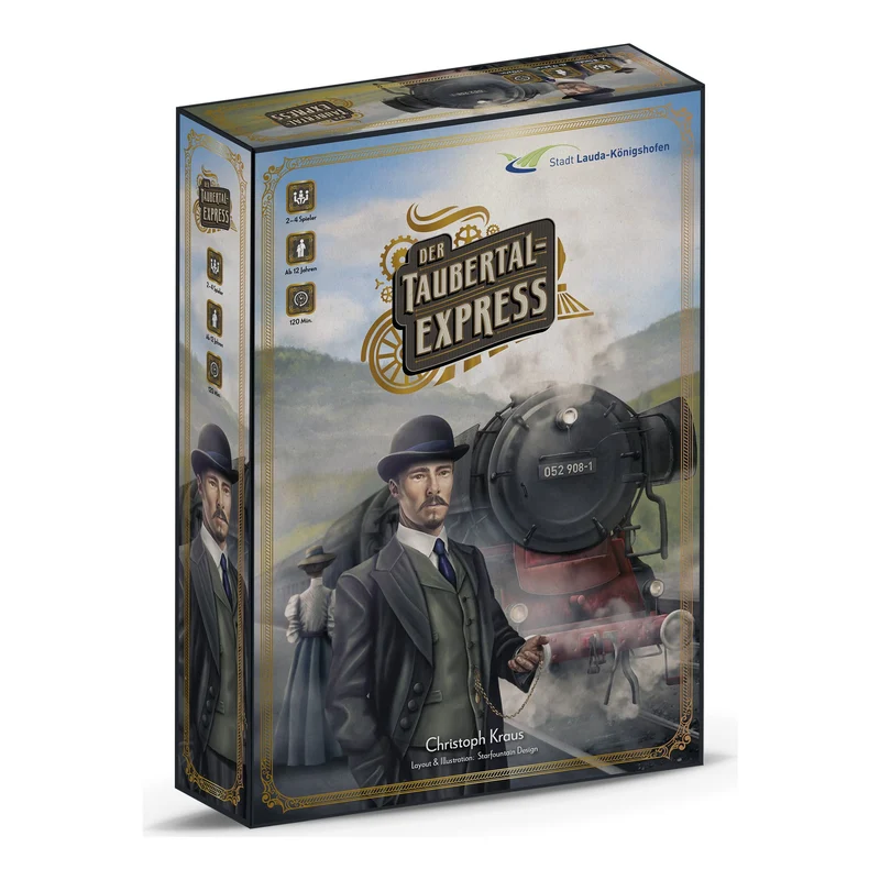 Brettspiel "Der Taubertal Express"