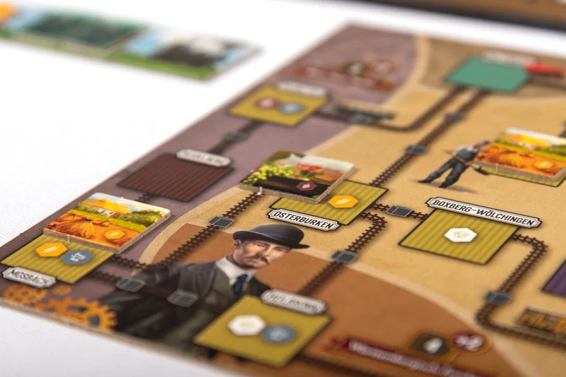 Brettspiel "Der Taubertal Express"