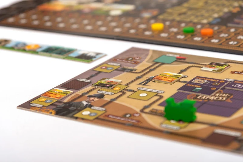 Brettspiel "Der Taubertal Express"