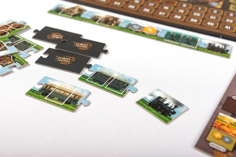 Brettspiel "Der Taubertal Express"