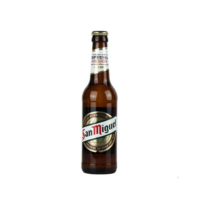 San Miguel Bier aus Spanien - 33cl Vol 5,4%