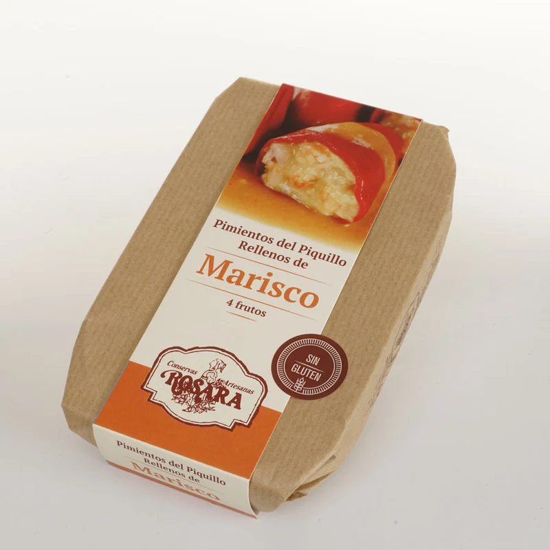 Piquillo Paprikaschoten gefüllt mit Meeresfrüchten 270 ml