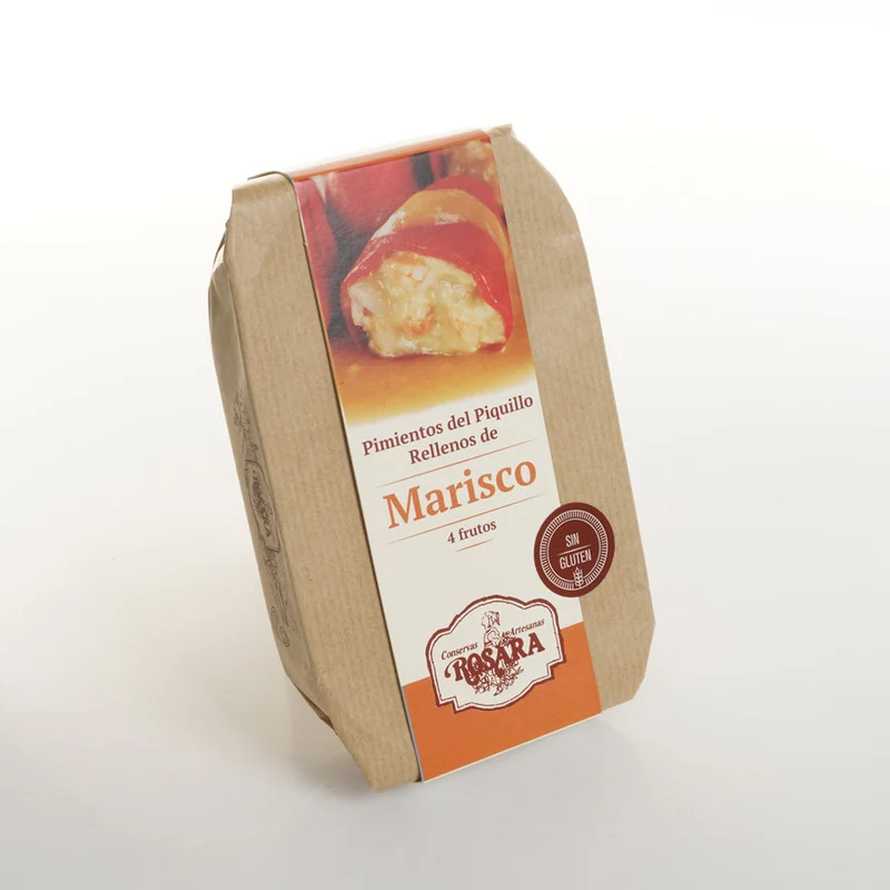 Piquillo Paprikaschoten gefüllt mit Meeresfrüchten 270 ml