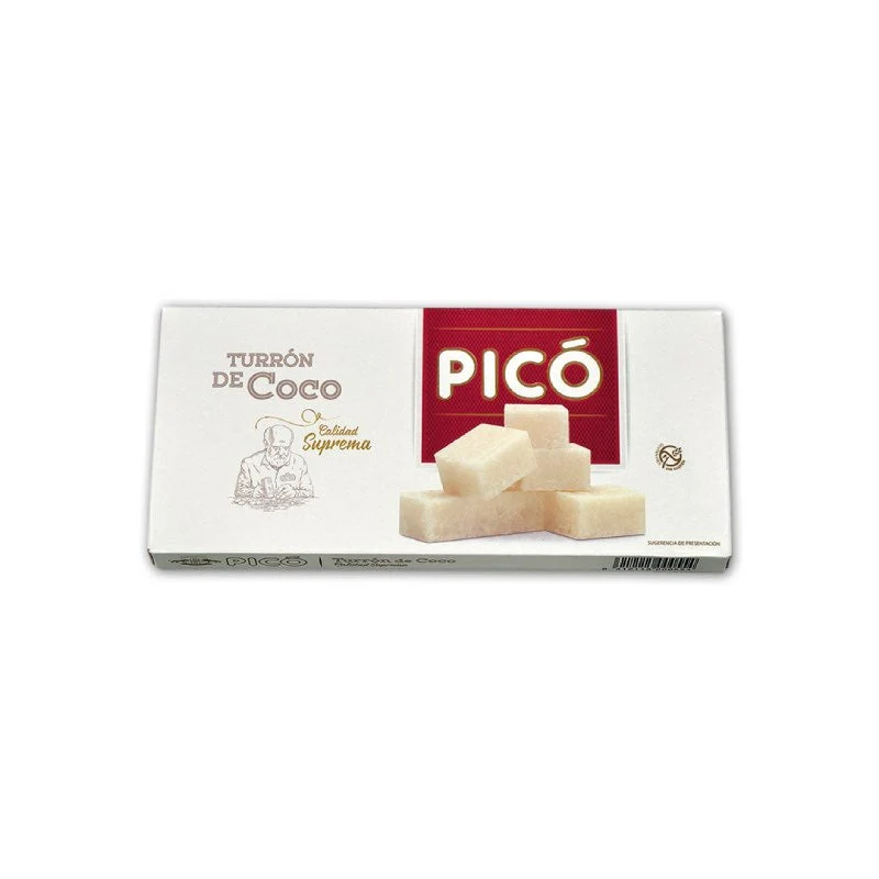 Turron de Coco - Artisan weicher Kokosnuss Turron