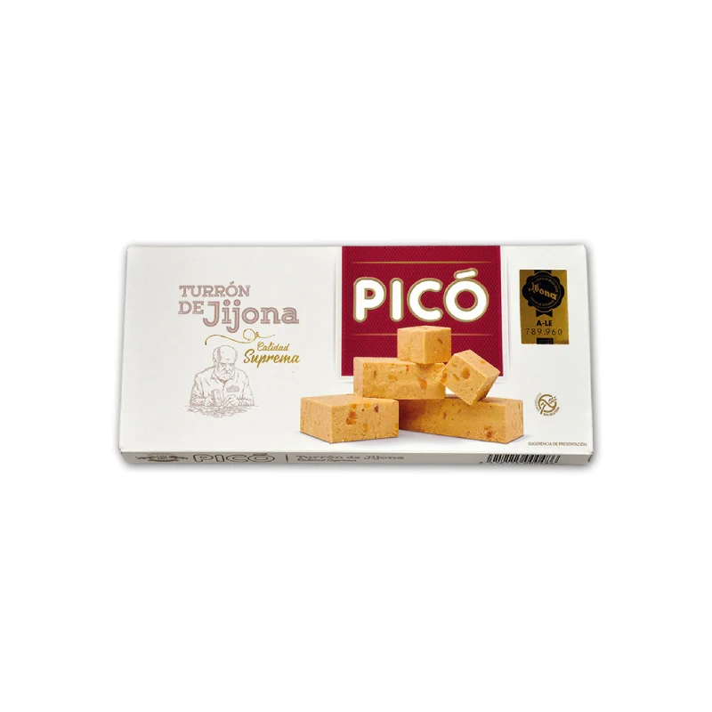 Turron aus Jijona - Artisan weicher Mandelnougat mit Honig